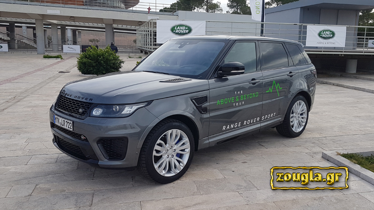 Πώς ακούγεται το Range Rover Sport με τα 550 άλογα όταν πατάμε το γκάζι;